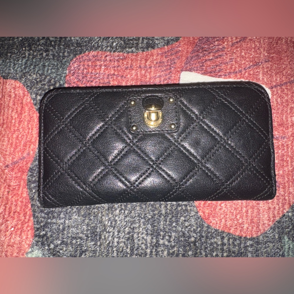 Marc Jacob’s Black Quilted Leather Wallet